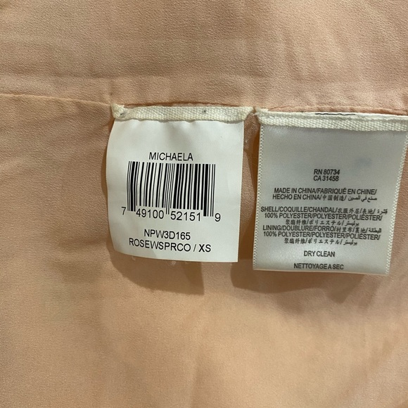 BCBGGeneration Michaela Sequined Mini Rose Size XS - Picture 5 of 8